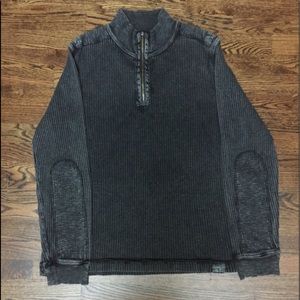 Men Calvin Klein Jeans Black Sweater Shirt Size XL